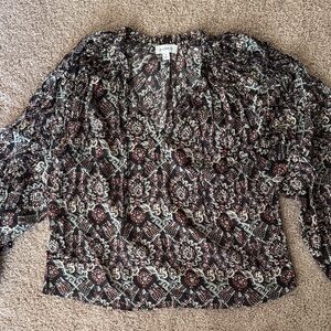 Evereve Multicolor Patterned Blouse
